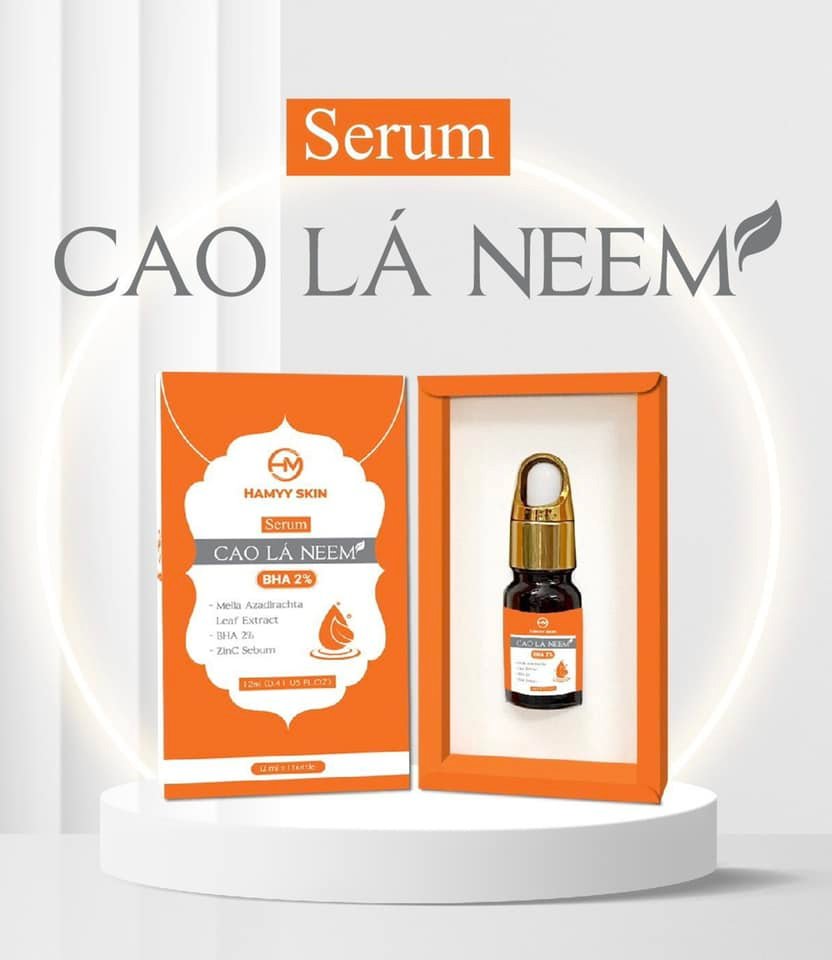 Serum mụn Cao lá neem Hamyy Skin